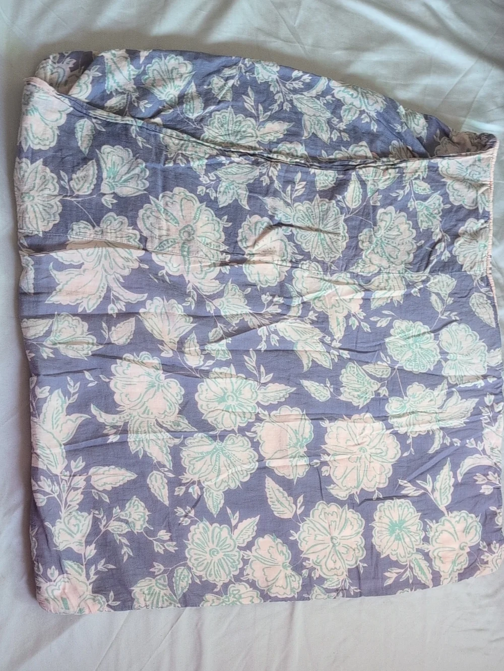 Anthropologie floral quilted